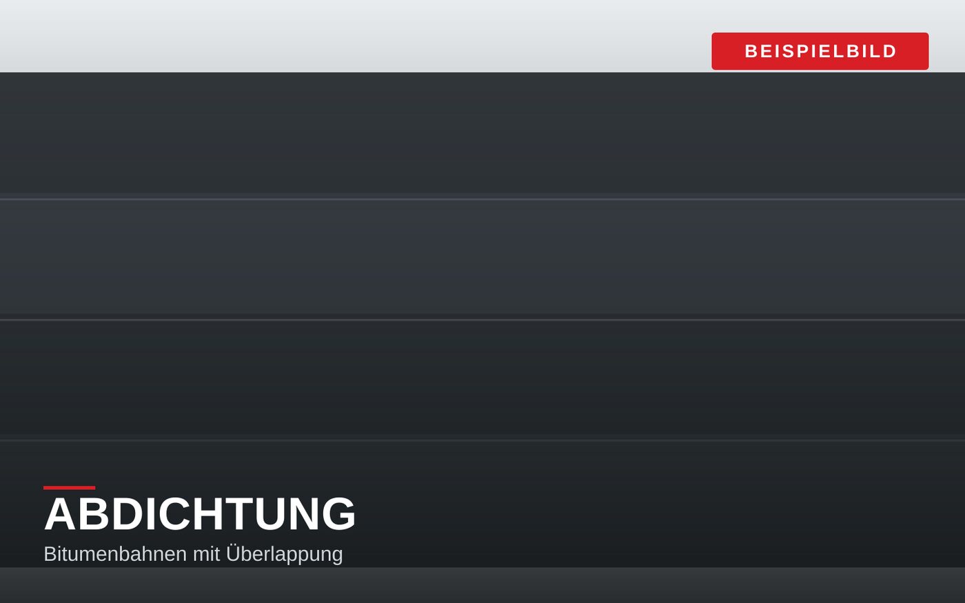 Abdichtung einer Bodenplatte in Erlangen